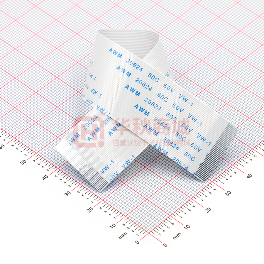 FFC连接线 40P 间距0.5mm长15CM 同向