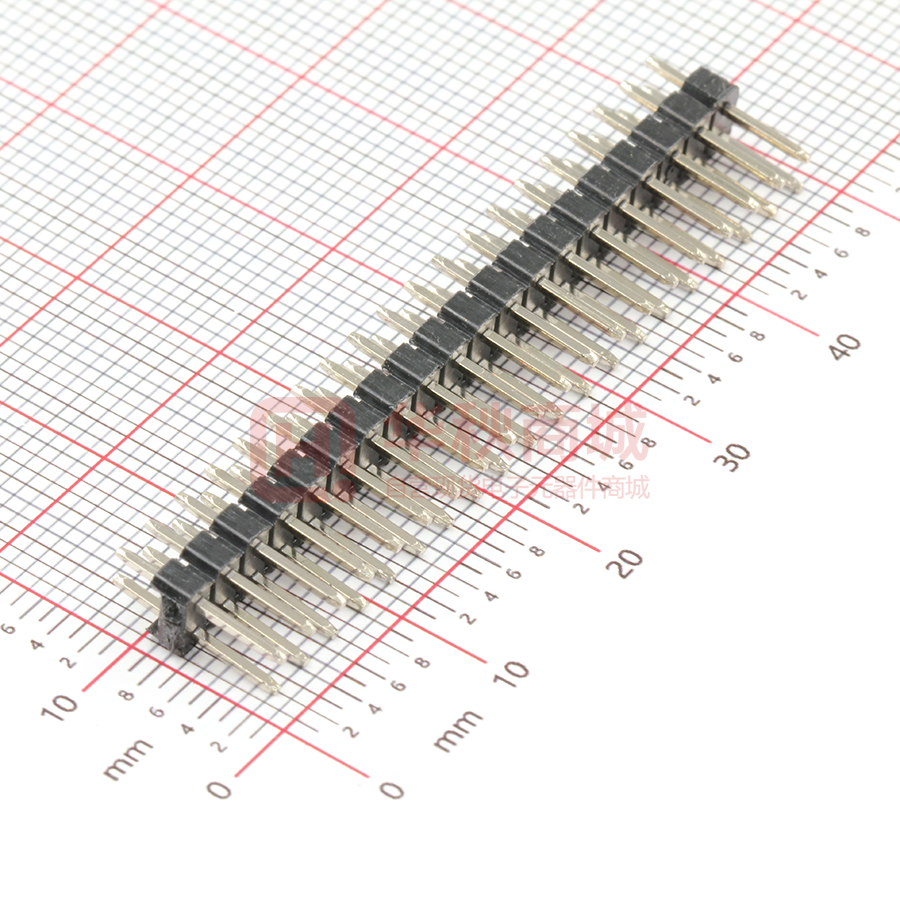 2.54mm 2*20P直排针