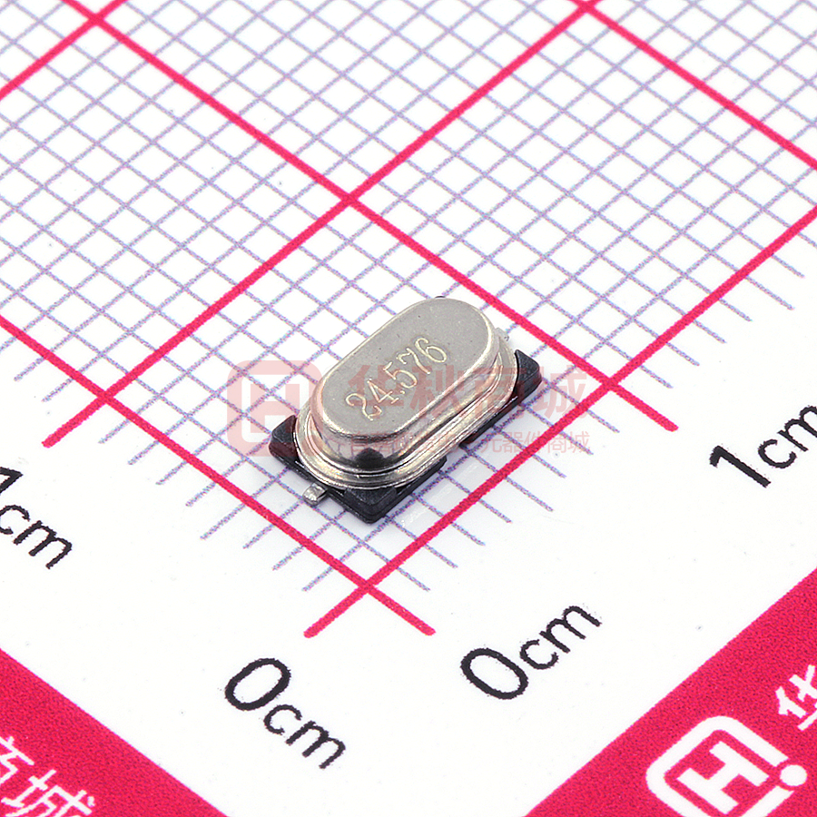 24.576M 12PF 10PPM 4P