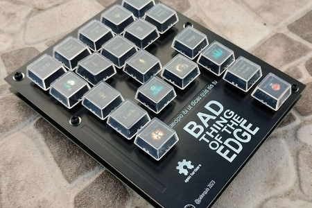 Bad Thing of the Edge keyboard