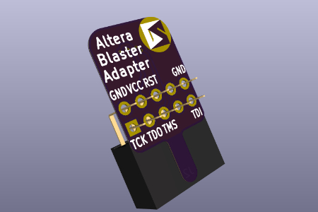 Arm Cortex SWD Header to Altera Blaster Adapter