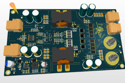 48V720W DC_DC升压电源板