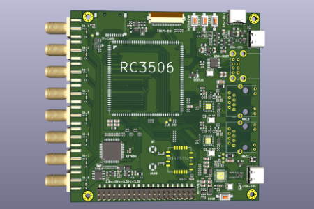 基于睿擎RC3506的多通道ADC采集装置