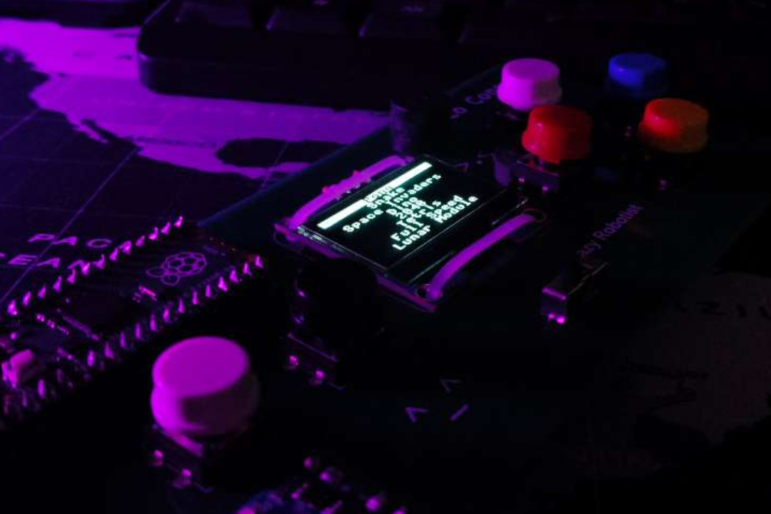 Pico Console v1 – PCB-Based Retro Gaming Console