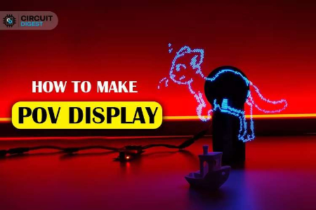 基于ESP32的POV显示屏