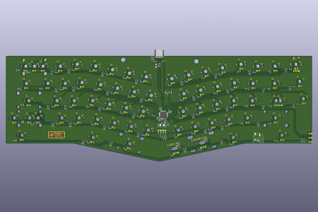 Clarice-F103 Alice人体工学键盘