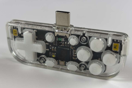 竖屏模式游戏手柄