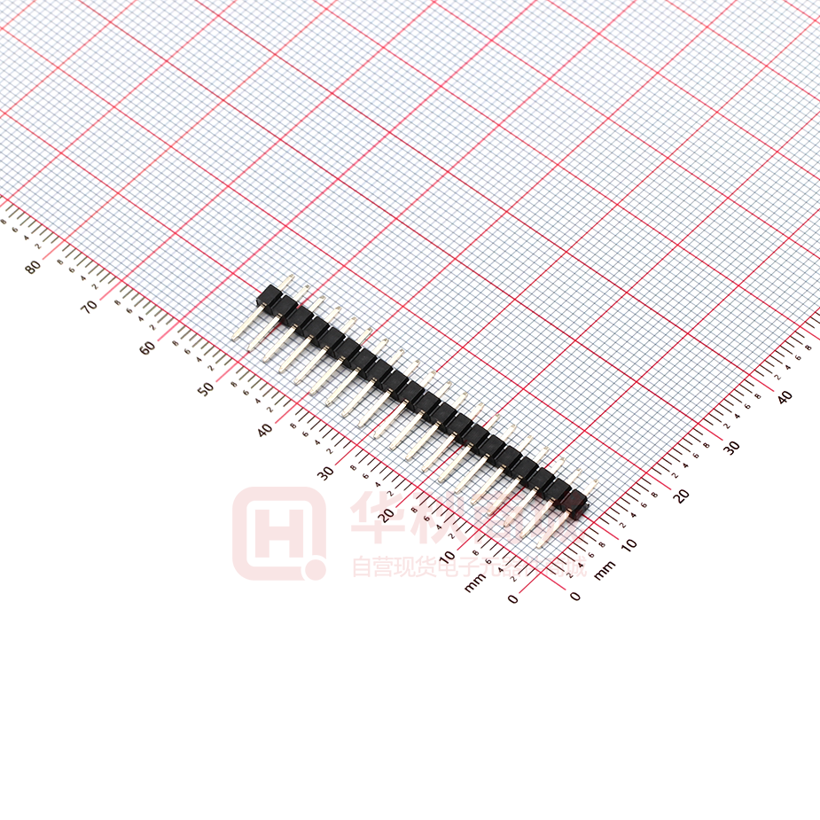 2.54MM 1*20P直排针