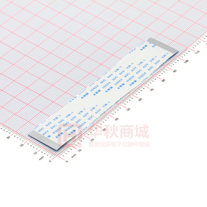 FFC连接线 40P 间距0.5mm长10CM 同向
