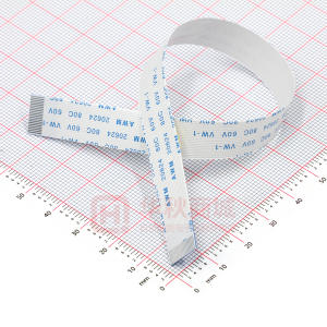 FFC连接线 20P 间距0.5mm长20CM 同向