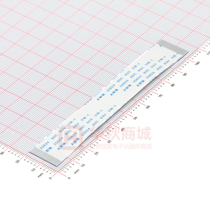 FFC连接线 16P 间距1.0mm长10CM 同向