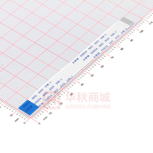 FFC连接线 8P 间距1.0mm长10CM 反向