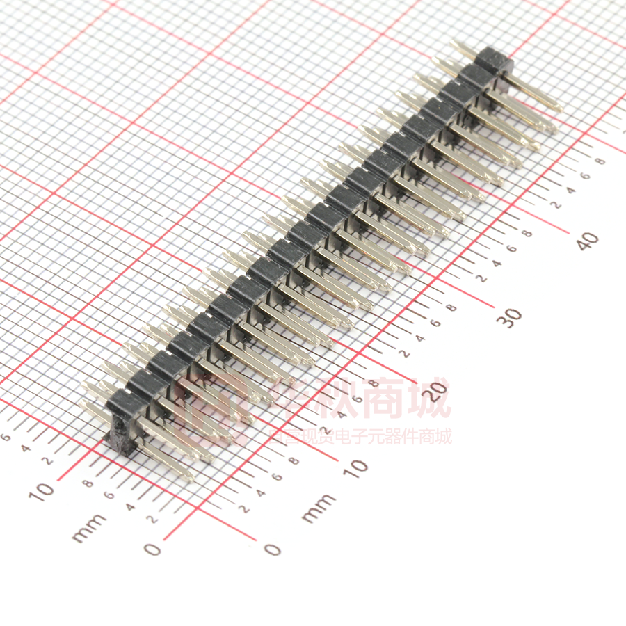 2.54mm 2*20P直排针