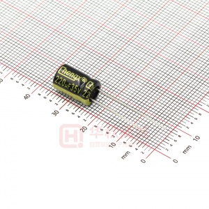 220uF 35V 黑高频 8*12