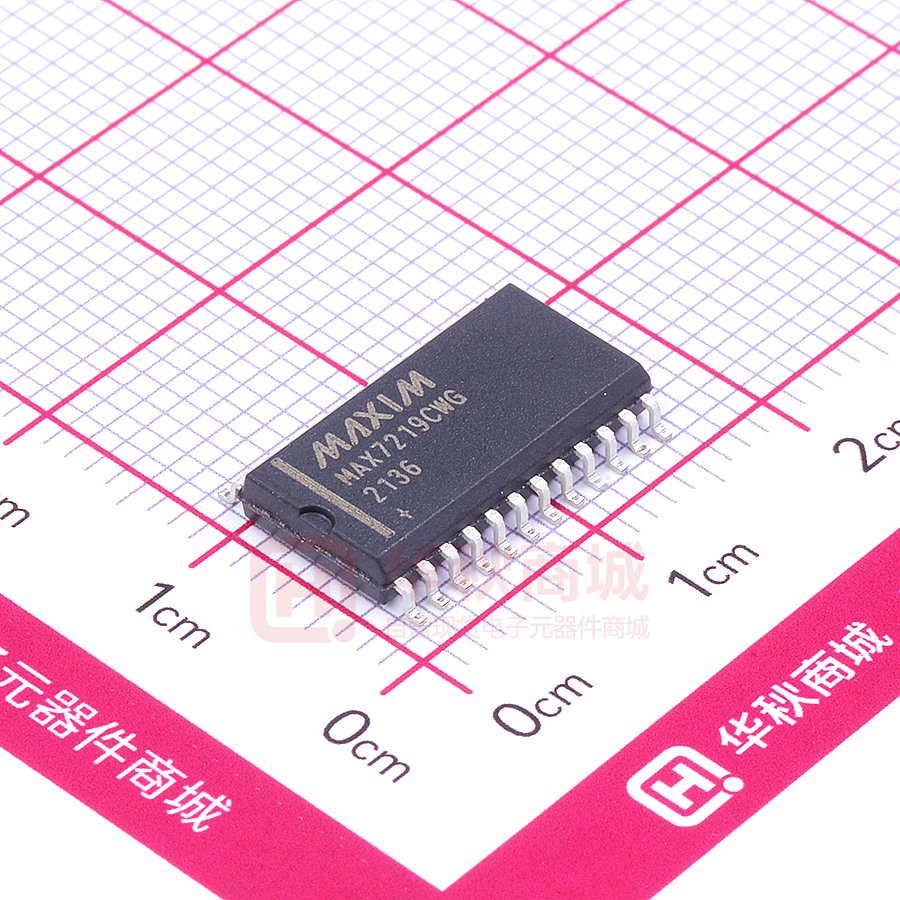 MAX7219CWG+T