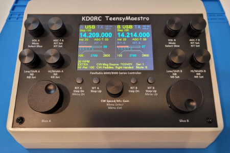 低成本 DIY Flex 电台硬件控制面板 TeensyMaestro