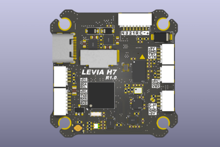 LEVIA H7:基于 STM32H743 的开源无人机飞控硬件封面