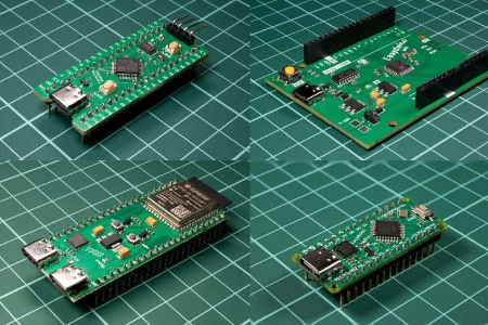 Easyduino：面向 KiCad 的开源单片机开发板 PCB 合集封面