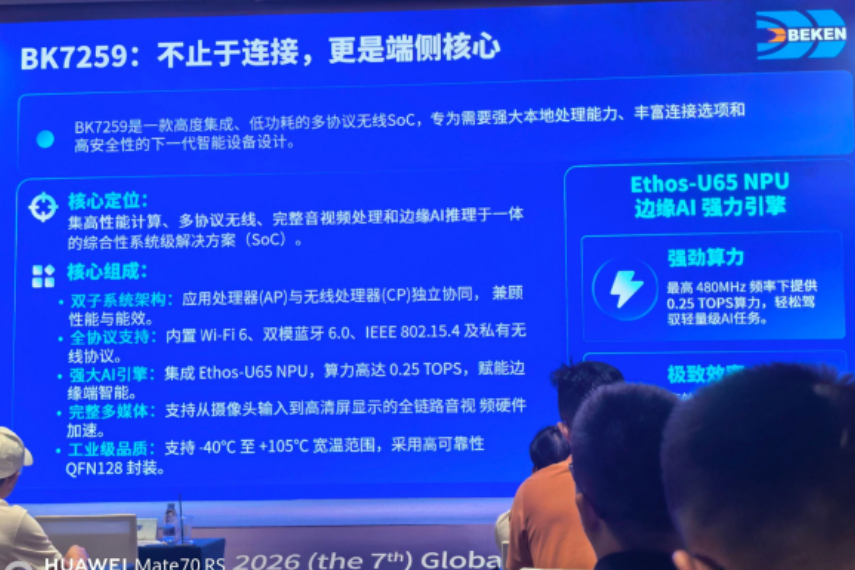 发力WiFi6 MCU和端侧AI SoC赛道,博通集成三款边缘AI芯片加速落地