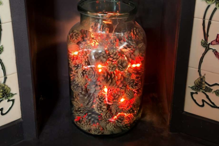 FireString:物理仿真 LED 壁炉火焰封面