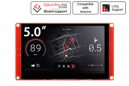 基于 ESP32‑S3 的 CrowPanel 5 寸 LVGL 人机交互 HMI 终端开发封面