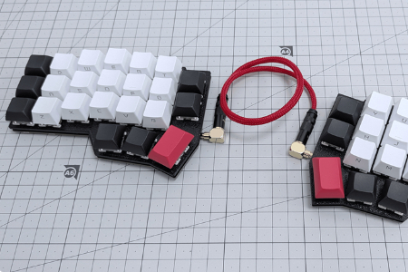Katia Keyboard:基于 Crkbd 改进的四层 PCB 分体机械键盘封面
